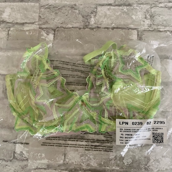 SAVAGE X FENTY: Shining Star Unlined Demi Bra - Picture 9 of 9